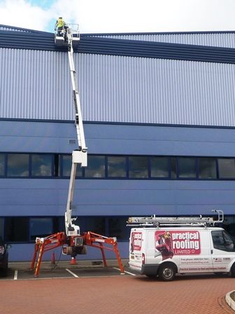 High Level Access Equipment by Walsall Industrial Roofing